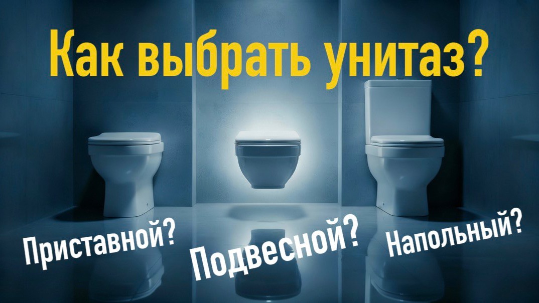 Как правильно выбрать унитаз?