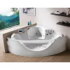 Акриловая гидромассажная ванна  Gemy G9025  155*155, Комплектация: гидромассаж, аэромассаж, электр.пульт,хромотерапия, изображение 2