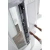 Душевая кабина прямоугольная с паром Orans SR-89105RS/LS White  L/R, Цвет профиля: Белый, Тип поддона: Низкий, Выбрать размер: 120x90, Ориентация: правая, изображение 12