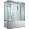 Душевые кабины и сауны: Душевая кабина  прямоугольная Timo LUX  T-7750/7770 высокий поддон 1 в магазине Акватория
