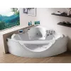 Акриловая гидромассажная ванна  Gemy G9025  155*155, Комплектация: гидромассаж, аэромассаж, электр.пульт хромотерапия, TV, изображение 2