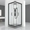 Душевая кабина без пара Black&White G8002 90х90 см, изображение 2