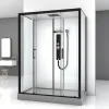 Душевая кабина без пара Black&White G8010 85х160 см прямоугольная, изображение 2