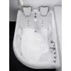 Акриловая гидромассажная ванна Gemy G9083, Ориентация: Левая, Комплектация: гидромассаж, хромотерапия, изображение 3