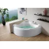 Акриловая гидромассажная ванна Gemy G9082  152*152, Комплектация: гидромассаж, хромотерапия, изображение 2