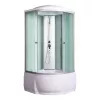 Душевые кабины и сауны: Душевая кабина четверть круга River NARA LIGHT MT матовые стекла  высокий поддон 1 в магазине Акватория