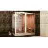 Кабина с финской сауной FRANK серия 900, с печкой Harvia, левая/правая, Выбрать размер: 180х130, Ориентация: Правая, изображение 2