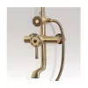 Bronze De Luxe Windsor Комплект одноручковый для ванны и душа, Излив (см): 10, изображение 3