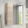Зеркало-шкаф Comforty Тромсе, дуб сонома