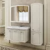 Мебель для ванной: COMFORTY. Тумба-умывальник "Палини-100" белый глянец с раковиной COMFORTY 50110 1 в магазине Акватория