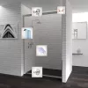 Душевая дверь RGW PA-016, Цвет стекла: прозрачное, Цвет профиля: Хром, Выбрать размер: 120, изображение 2