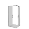 Душевой уголок Good Door ANTARES CR, Выбрать размер: 90*90, Цвет стекла: прозрачное, изображение 2