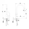 Смеситель Lemark Plus Grace LM1505C для кухни, изображение 2