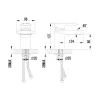 Смеситель Lemark Status LM4446C для раковины с каскадным изливом, изображение 2