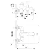 Смеситель Lemark Brava LM4712G для ванны, изображение 2