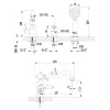 Смеситель Lemark Villa LM4845B на борт ванны, изображение 2