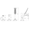 Смеситель Lemark Allegro LM5945CW на борт ванны, изображение 2