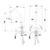 Смеситель  Lemark Partner LM6544C  для кухни, изображение 2