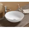 Санфаянс: Раковина накладная круглая CeramaLux 104 1 в магазине Акватория