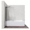 Душевые ограждения: Шторка для ванны Ambassador Bath Screens 16041206 (70x140)(80Х140) 1 в магазине Акватория