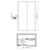 Душевая дверь WasserKRAFT Rhin, Выбрать размер: 100, изображение 8