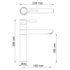 Смеситель для кухни WasserKRAFT Wern 4200 4207, изображение 3