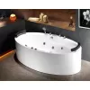 Ванны: Гидромассажная ванна Frank F163 овальная 200*110 1 в магазине Акватория