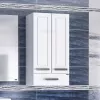 Мебель для ванной: Шкаф подвесной над стиральной машиной СанТа Нептун 1 в магазине Акватория