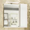 Мебель для ванной: Зеркальный шкаф "Марс 70" свет 1 в магазине Акватория