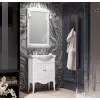 Мебель для ванной: Тумба с раковиной для ванной комнаты OPADIRIS Брунелла- 65 Белый матовый 1 в магазине Акватория
