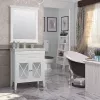 Мебель для ванной: Тумба с раковиной  OPADIRIS Палермо-80 белая 1 в магазине Акватория