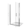 Душевая дверь распашная Good Door FANTASY SD, Выбрать размер: 80, Цвет стекла: прозрачное, изображение 3