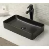 Раковина для ванной накладная прямоугольная CeramaLux 9396-1МВ, изображение 3