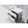 Тумба с раковиной Orans BC-4023W белый, Выбрать размер: 100, изображение 4