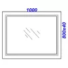 Зеркало AQWELLA Империя 100*80, изображение 3