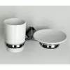 Держатель стакана и мыльницы WasserKRAFT Aller К-1100 K-1126C, изображение 2