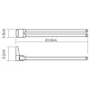 Держатель полотенец WasserKRAFT Lopau K-6000 K-6031, изображение 3