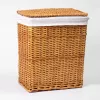 Плетеная корзина для белья с крышкой WasserKRAFT Ammer WB-370-L, изображение 2