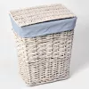 Плетеная корзина для белья с крышкой WasserKRAFT Lippe WB-450-S, изображение 2