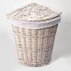 Плетеная корзина для белья с крышкой WasserKRAFT Vils WB-560-L, изображение 2