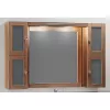 Мебель для ванной: Зеркало OPADIRIS Мираж-120 светлый орех 1 в магазине Акватория