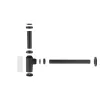 Сифон для раковины Timo 958/03L, Выбрать цвет: Черный, изображение 2