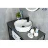 Накладная белая раковина для ванной Gid D1306, изображение 3