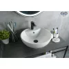 Санфаянс: Накладная белая раковина для ванной Gid N9001 1 в магазине Акватория