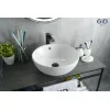 Санфаянс: Накладная белая раковина для ванной Gid N9003a 1 в магазине Акватория