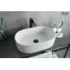 Санфаянс: Накладная белая раковина для ванной Gid N9025 1 в магазине Акватория