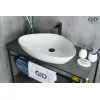 Накладная белая раковина для ванной Gid N9062, изображение 2
