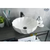 Санфаянс: Накладная белая раковина для ванной Gid N9073 1 в магазине Акватория