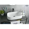 Санфаянс: Накладная белая раковина для ванной Gid N9243 1 в магазине Акватория