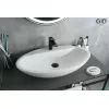 Санфаянс: Накладная белая раковина для ванной Gid N9435 1 в магазине Акватория